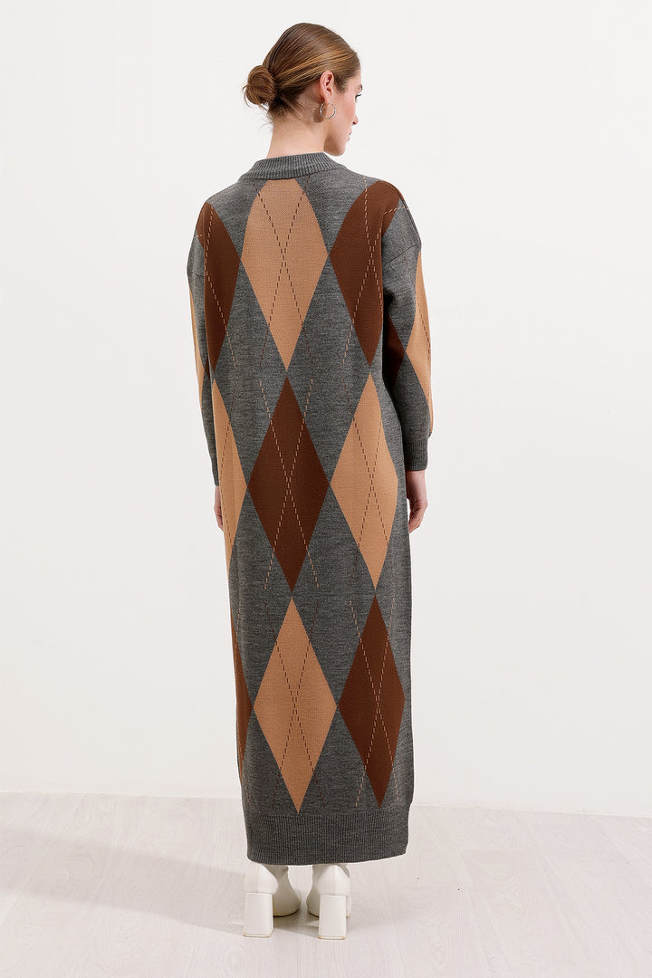 BGD Women Knit Dress - Dark Gray - Avondale