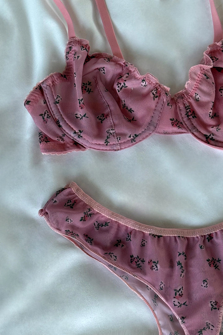 EYY Women Pembe Çiçek Detaylı İç Çamaşırı - Dunwoody