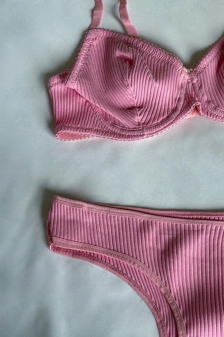 EYY Women Pembe Örme İç Çamaşırı - Lodi