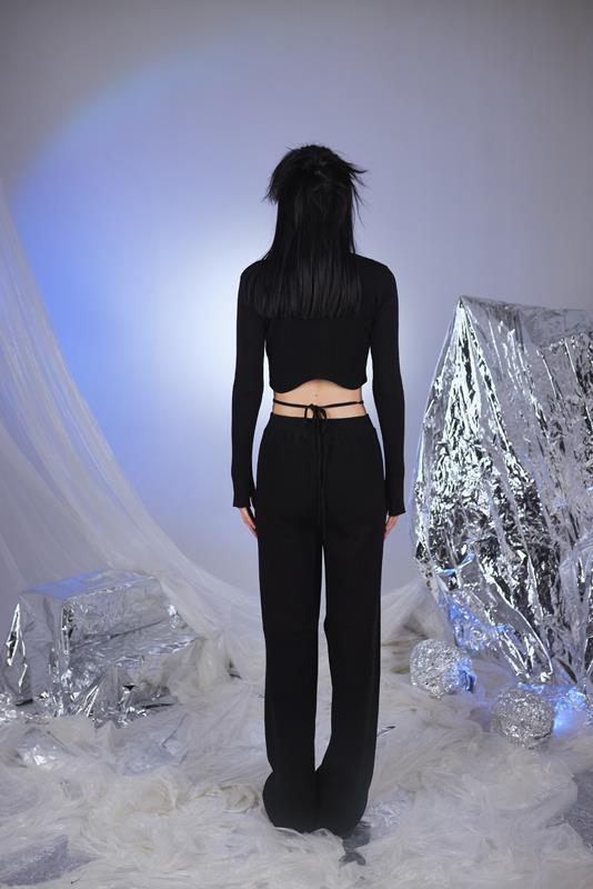 HLLY Women Feels Pants Black - Granadilla de Abona