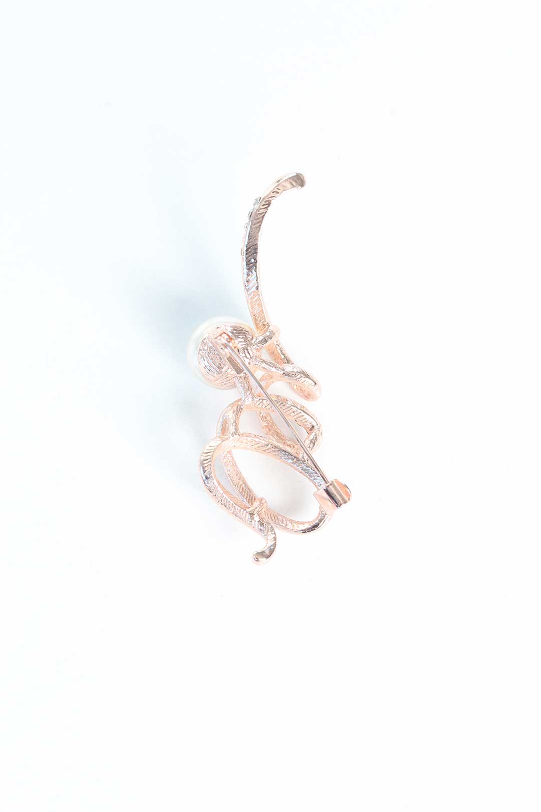 EBJ Metal Brooch with Zircon Stone - Peoria
