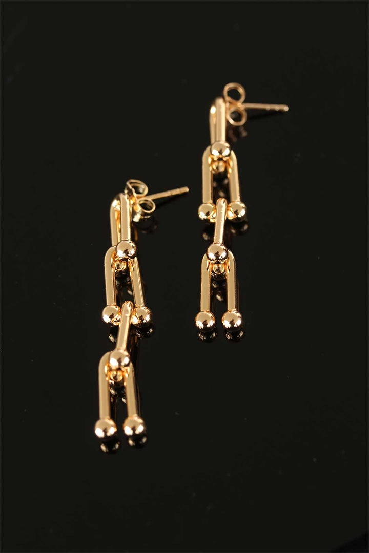 EBJ Dore Color Dangle Steel Women Steel Earring - Leipzig