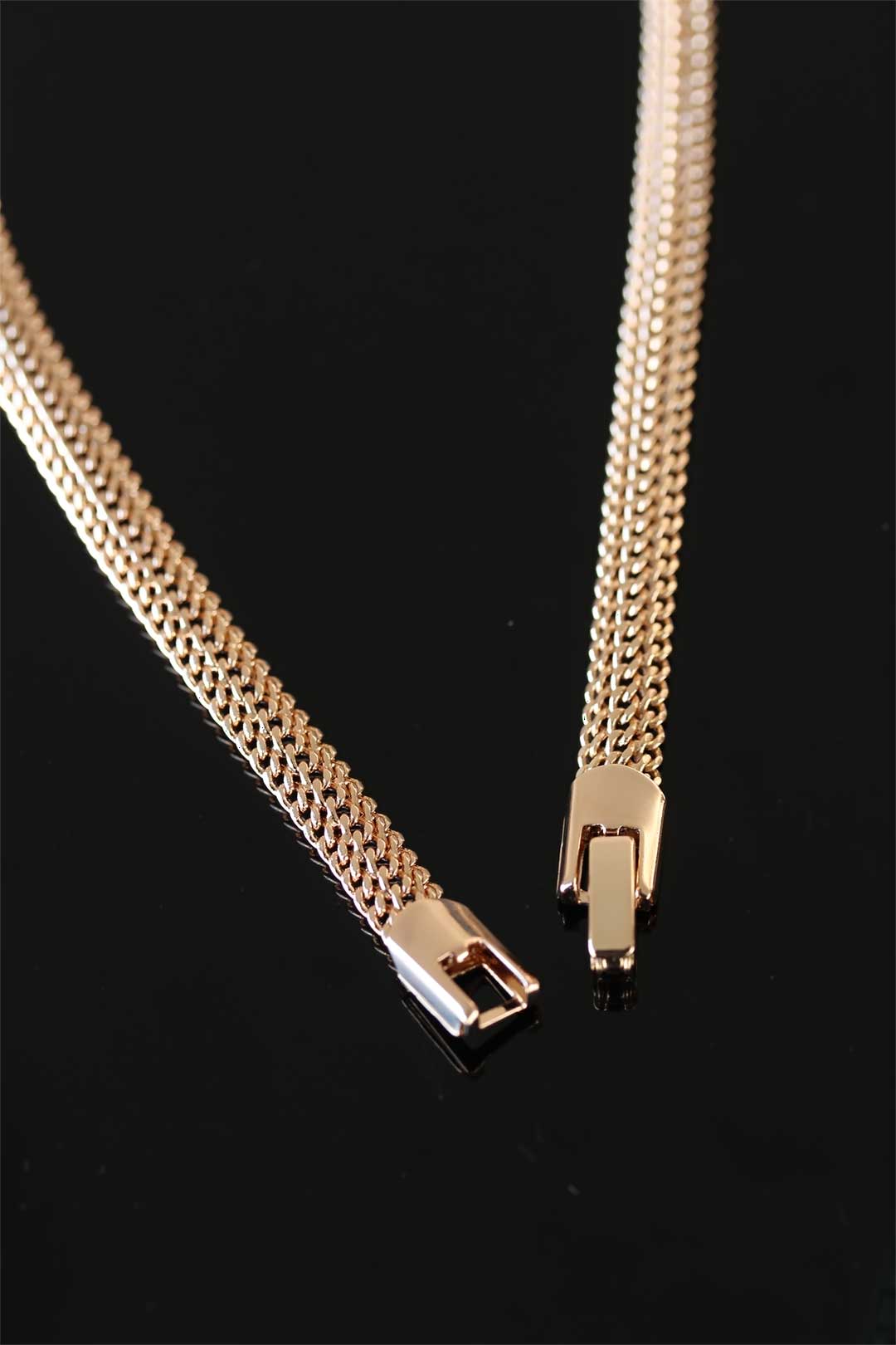 EBJ Rose Chain Woman Steel Necklace - Temoaya