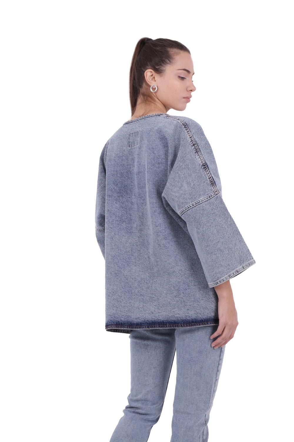 XLJ Denim Kimono Mixed - Smyrna