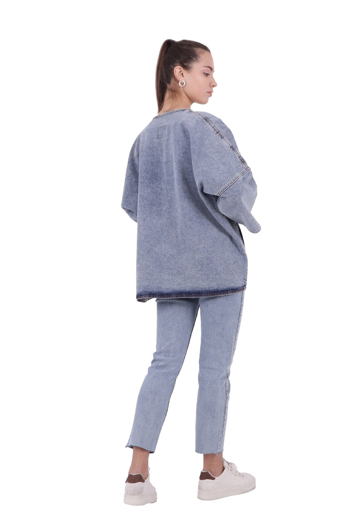 XLJ Denim Kimono Mixed - Smyrna