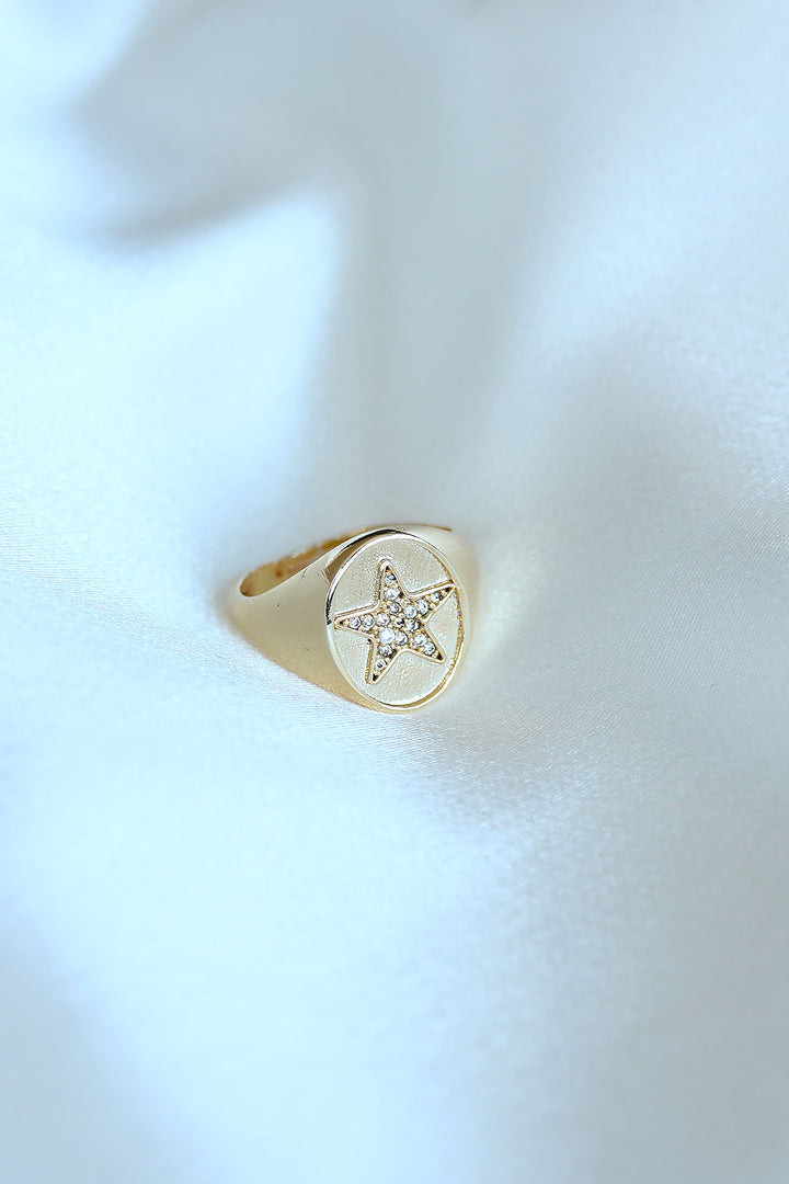 EBJ Star Model Gold Color Ring - East Lansing