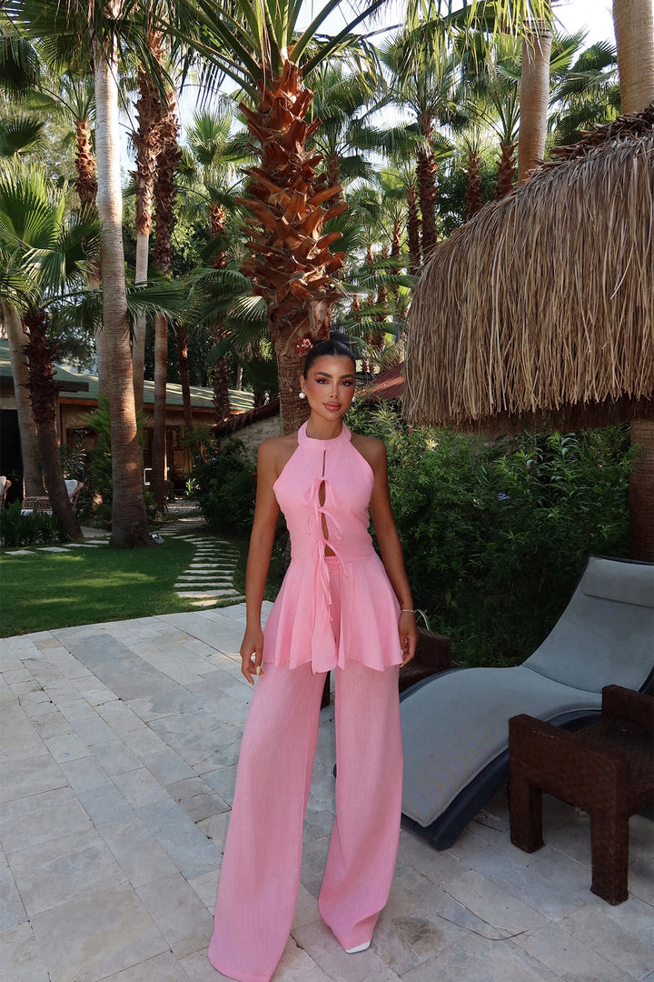 EYY Women Pembe Pantolon Takımı - Sicklerville