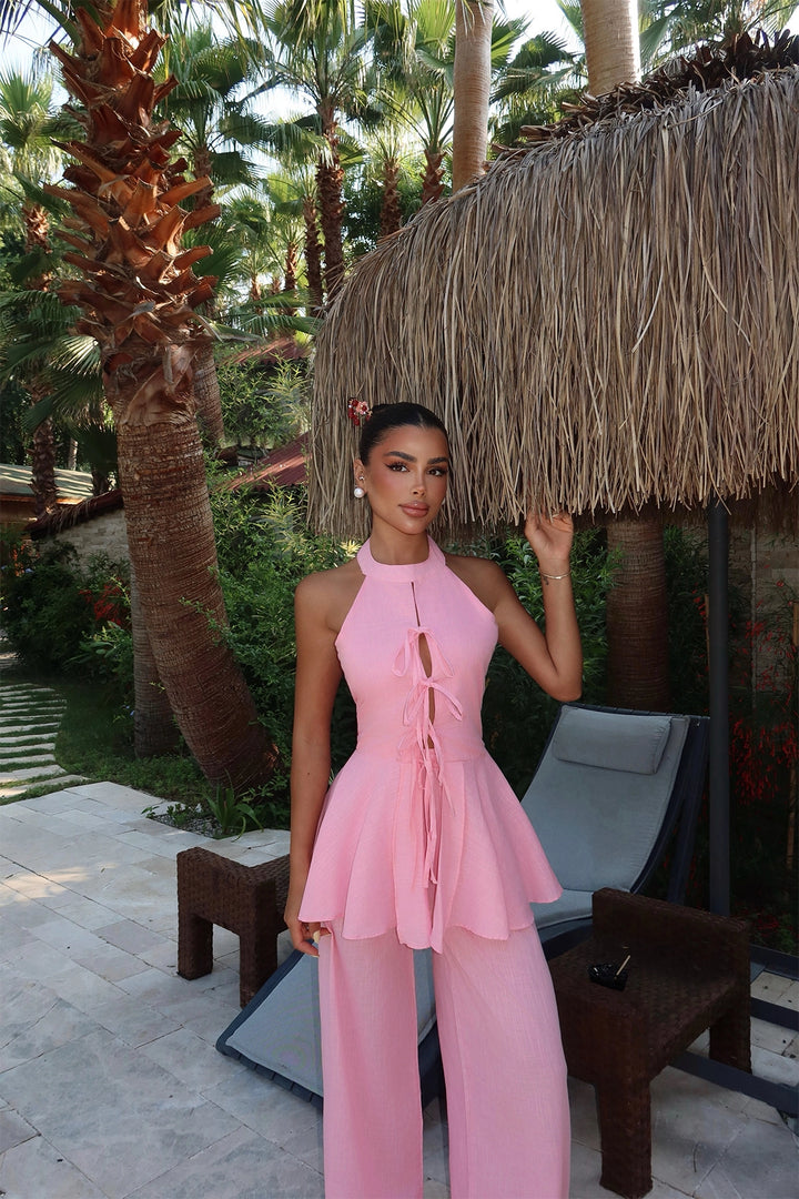 EYY Women Pembe Pantolon Takımı - Sicklerville