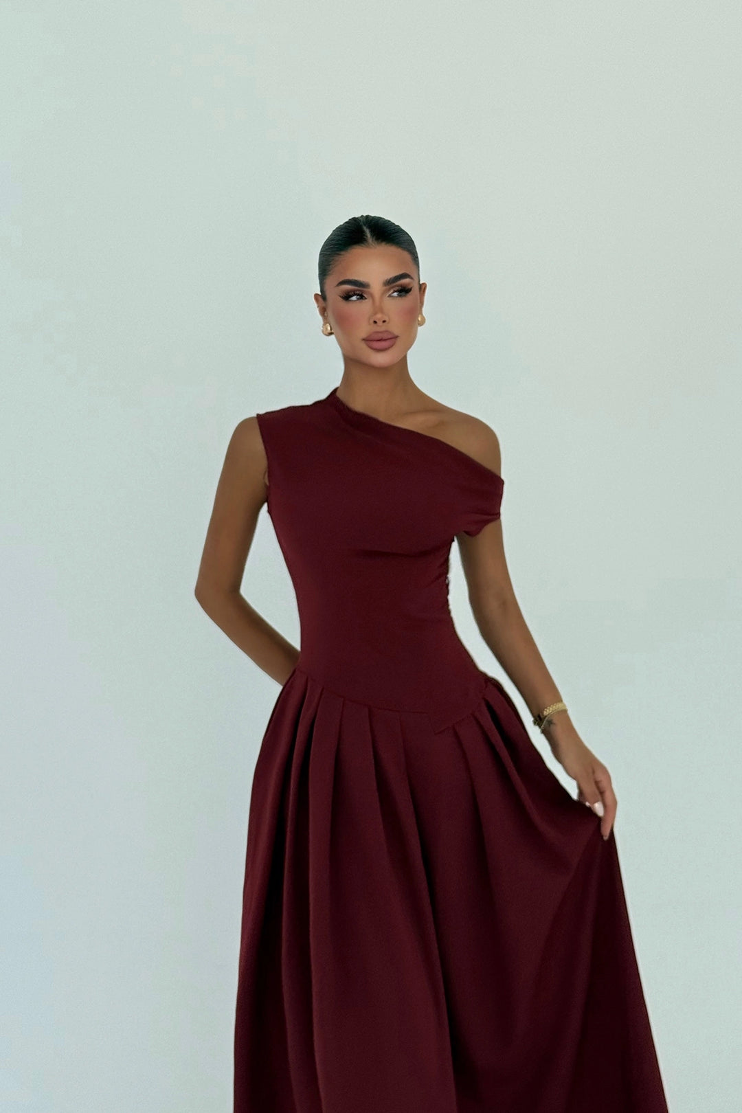 EYY Women Kiraz Morlu Uzun Elbise - Neubrandenburg