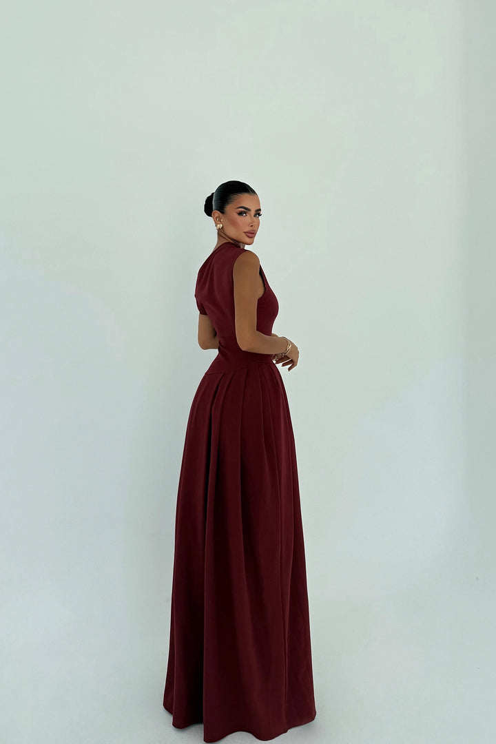 EYY Women Kiraz Morlu Uzun Elbise - Neubrandenburg