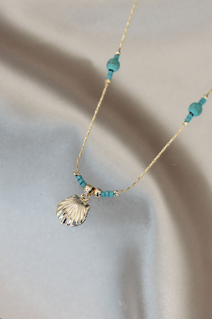 EBJ New Season Oyster Detailed Necklace - Tauranga