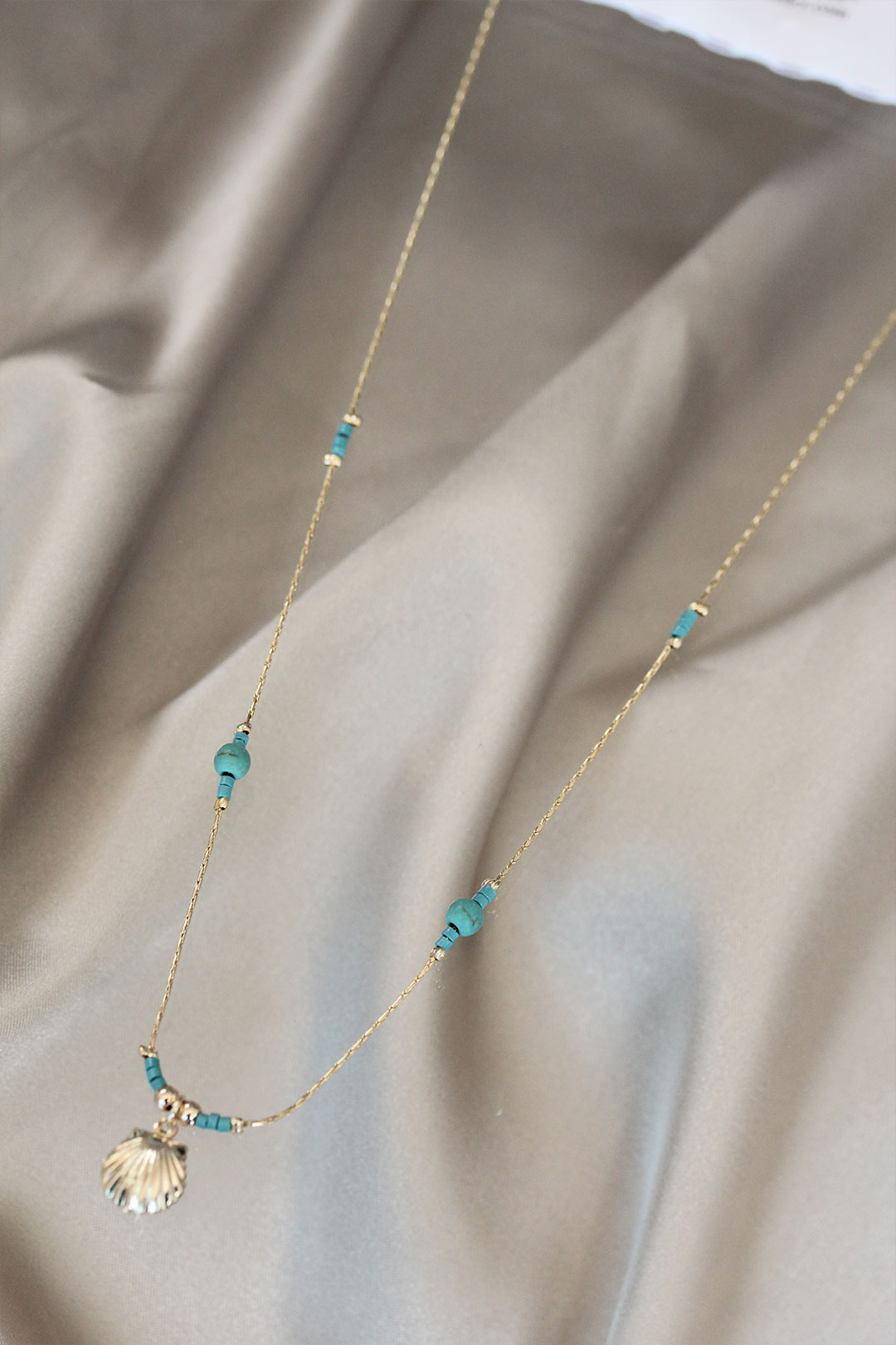 EBJ New Season Oyster Detailed Necklace - Tauranga