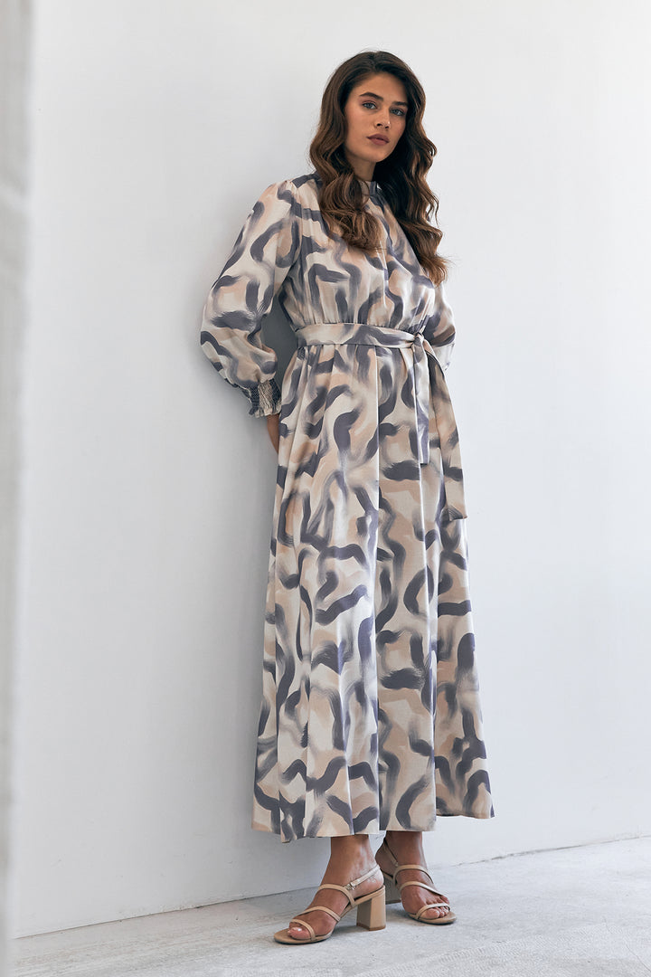 ZRF Women Soft Patterned Dress - Lilac - Bonn