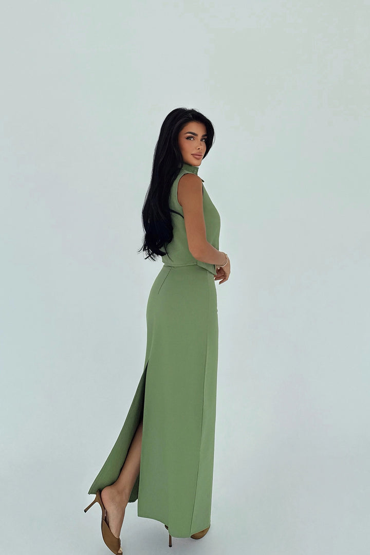 EYY Women Green Regium Two Piece Set - Basel