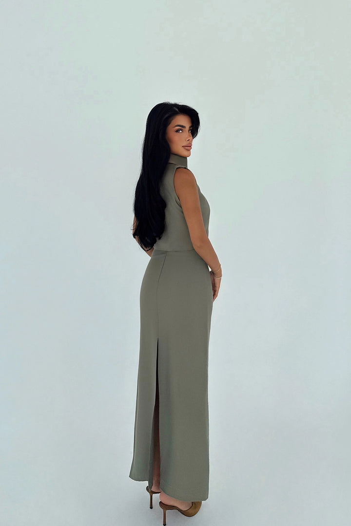 EYY Women Khaki Regium İki Parça Takım - Tallaght