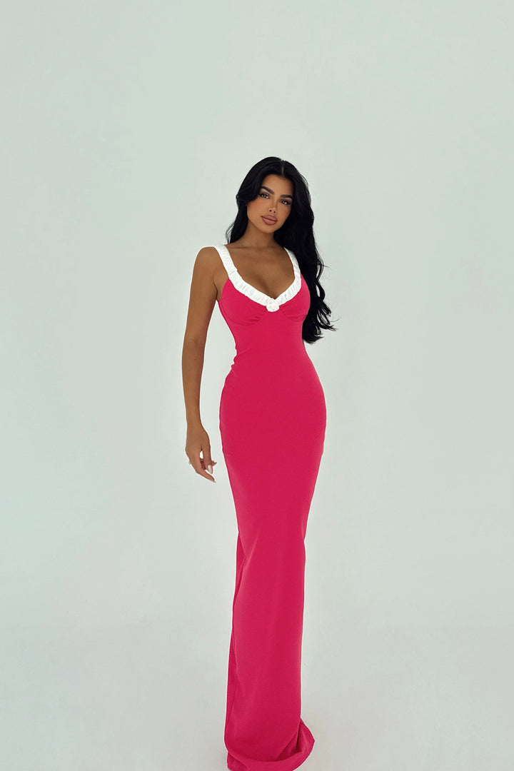 EYY Women Fuchsia Cordelia Long Dress - Seelze
