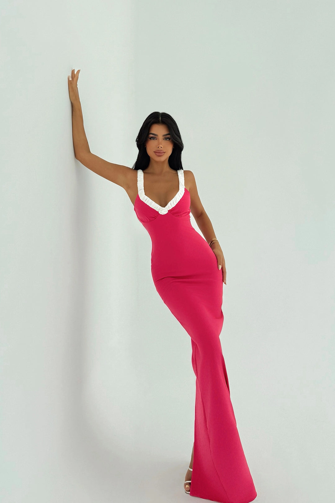 EYY Women Fuchsia Cordelia Long Dress - Seelze
