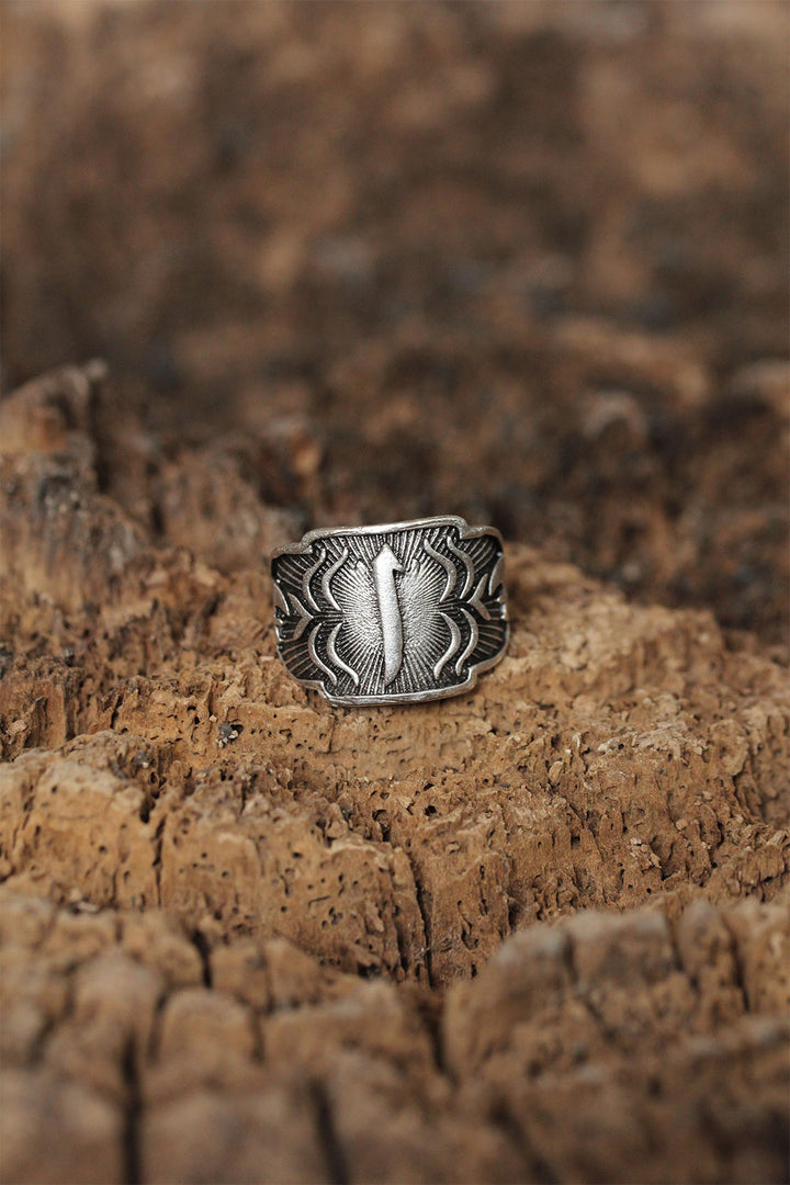 EBJ Adjustable Vav Design Men's Ring - Vincennes