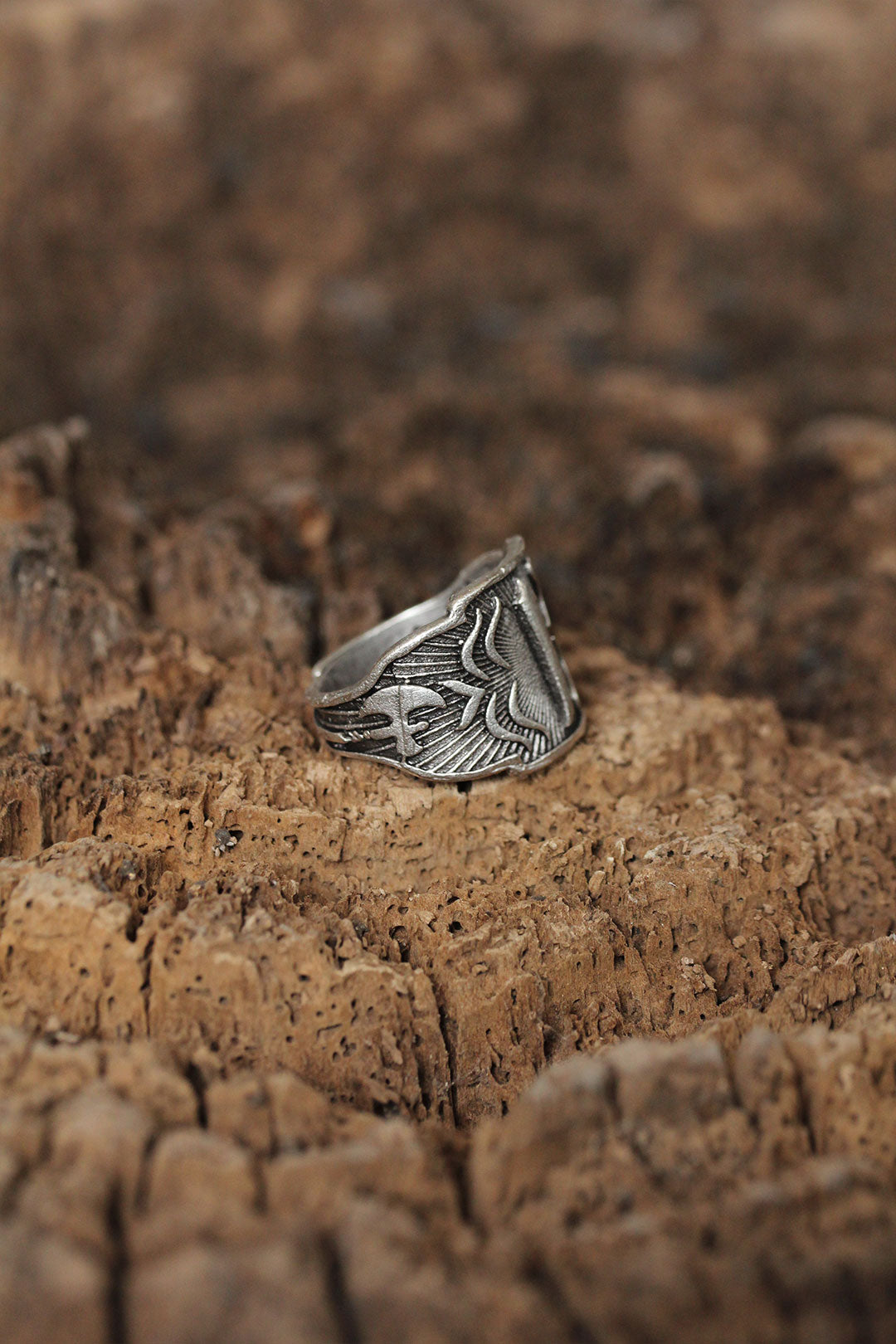 EBJ Adjustable Vav Design Men's Ring - Vincennes