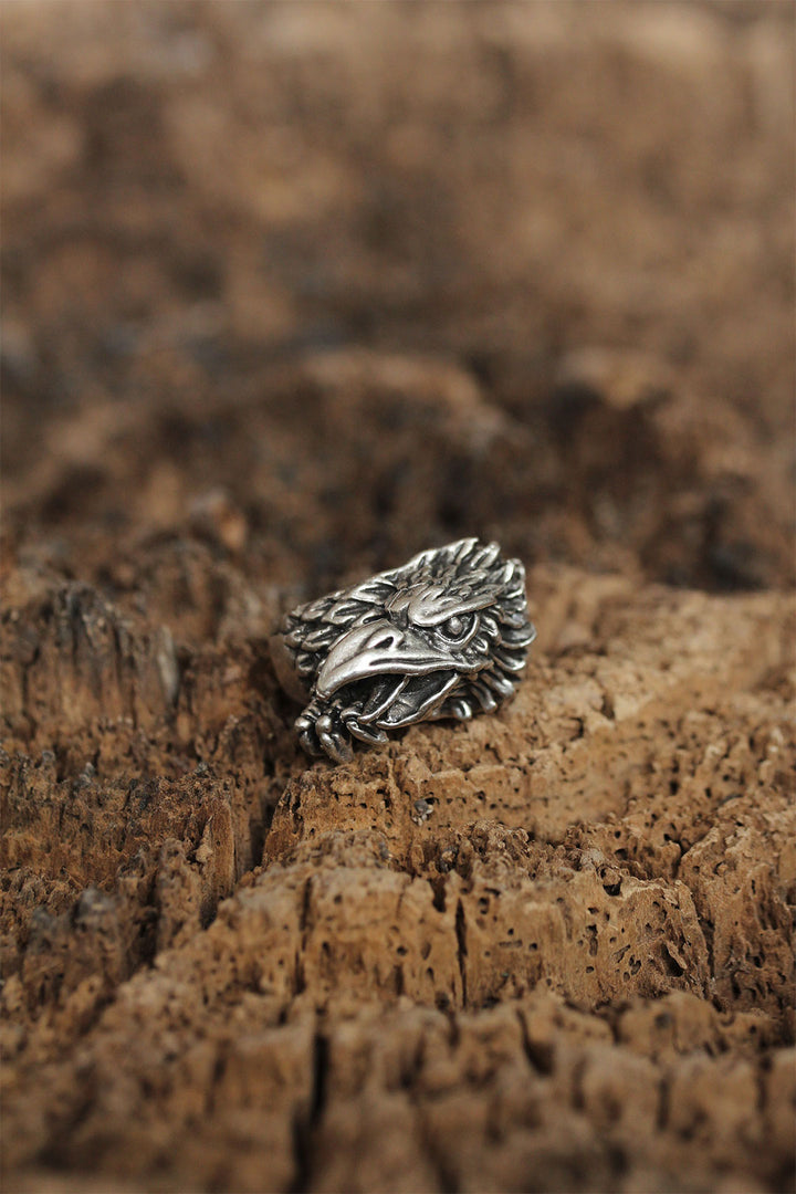 EBJ Adjustable Eagle Model Men's Ring - Dubno