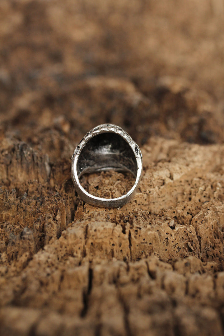 EBJ Adjustable Native American Style Men's Ring - Pesquería