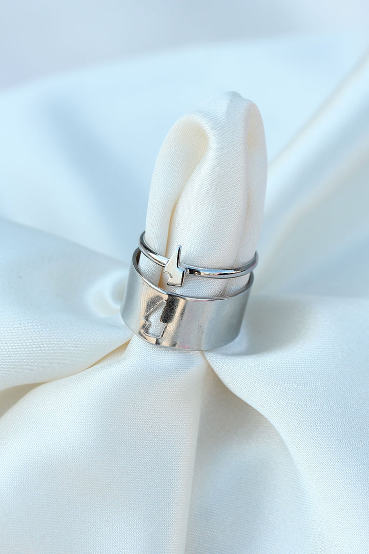 EBJ Adjustable Lightning Model Double Ring - Worcester