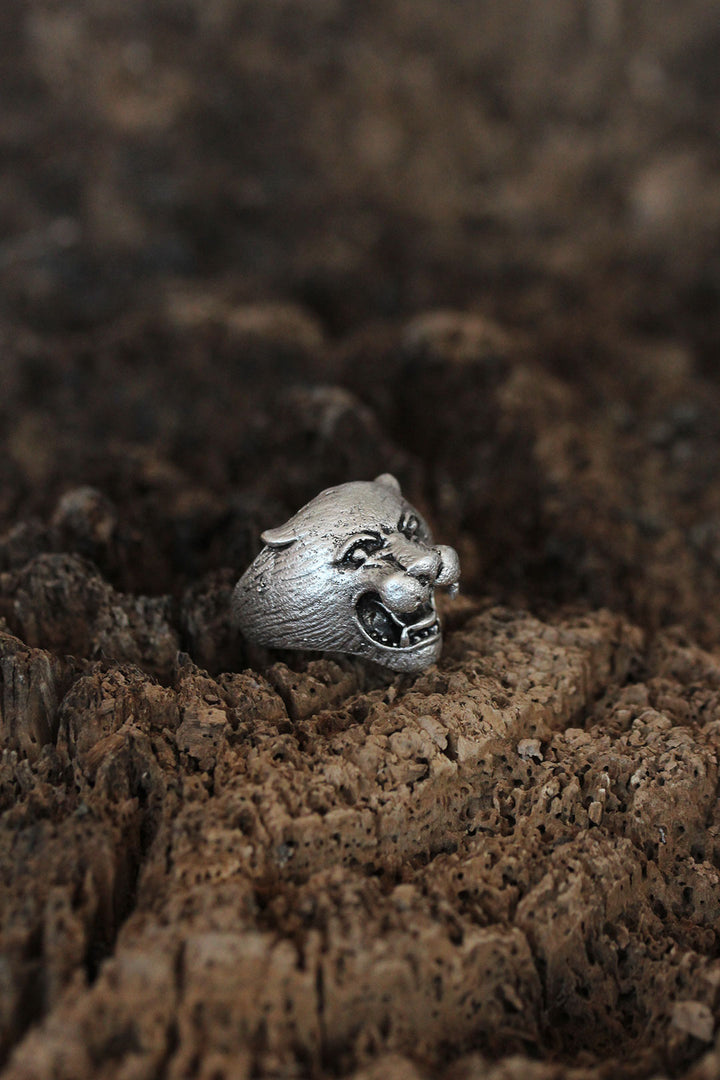 EBJ Tiger Designed Adjustable Men's Ring - Fellbach