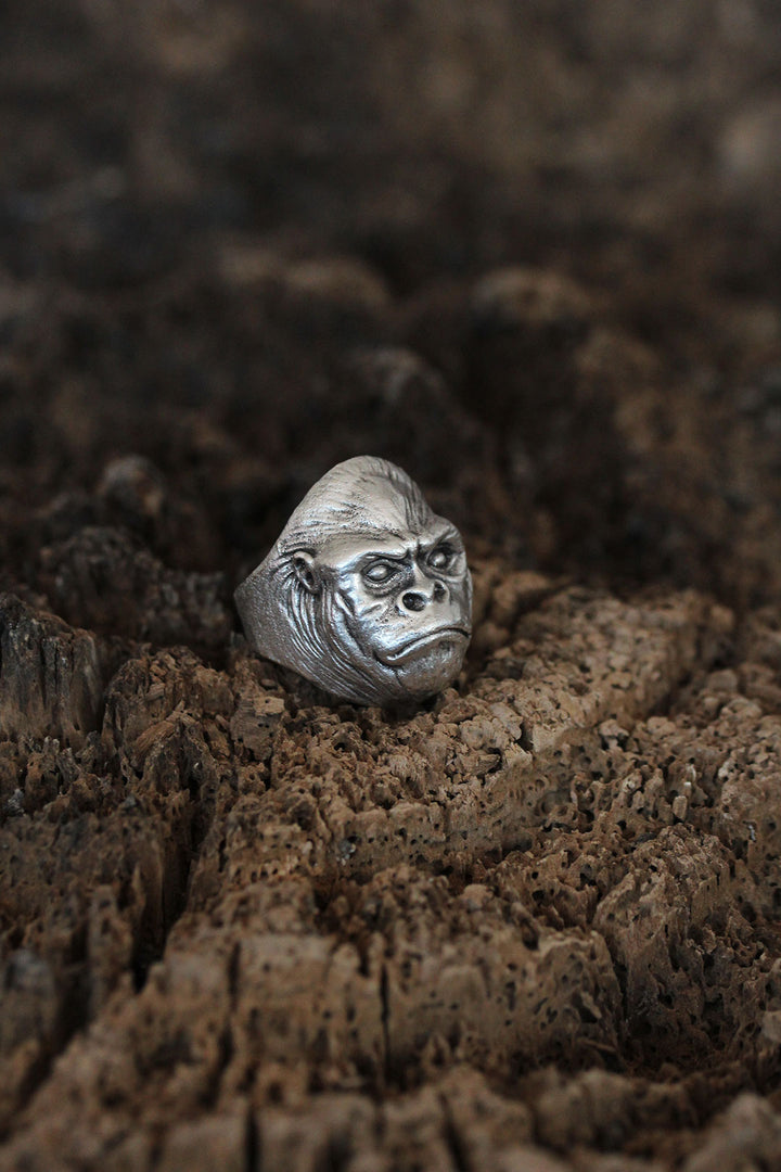 EBJ Gorilla Designed Adjustable Men's Ring - Shrewsbury