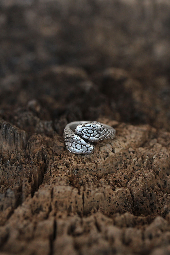 EBJ Snake Designed Adjustable Men's Ring - Ciudad Lerdo