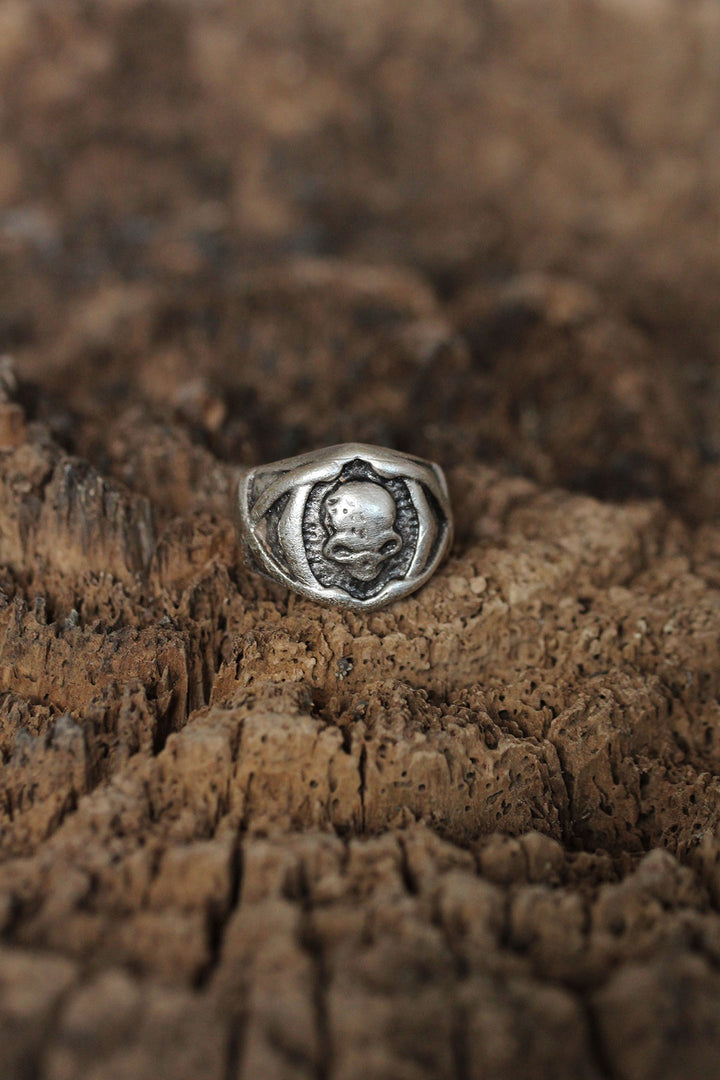 EBJ Adjustable Skull Design Men's Ring - Peachtree Corners