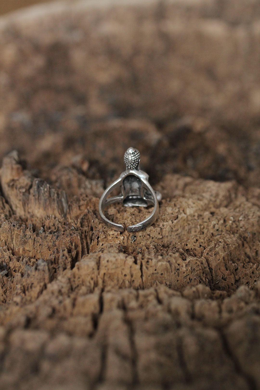 EBJ Adjustable Buddha Designed Men's Ring - Mugnano di Napoli