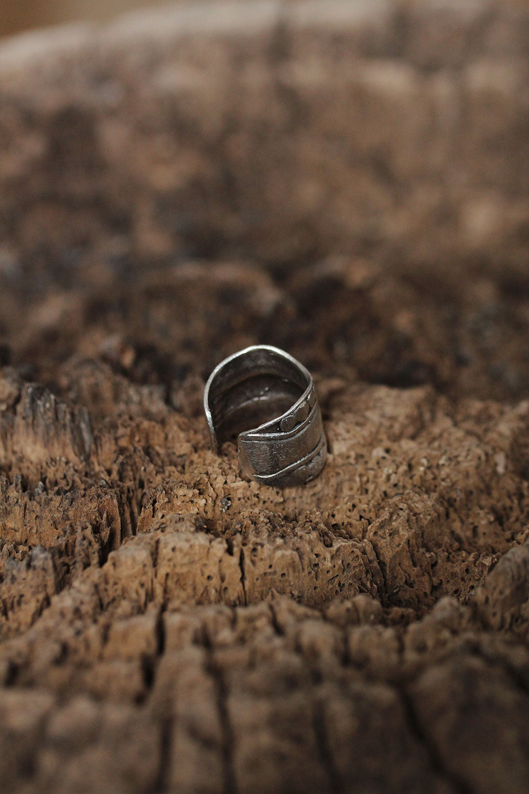 EBJ Adjustable Patterned Men's Ring - Fishers