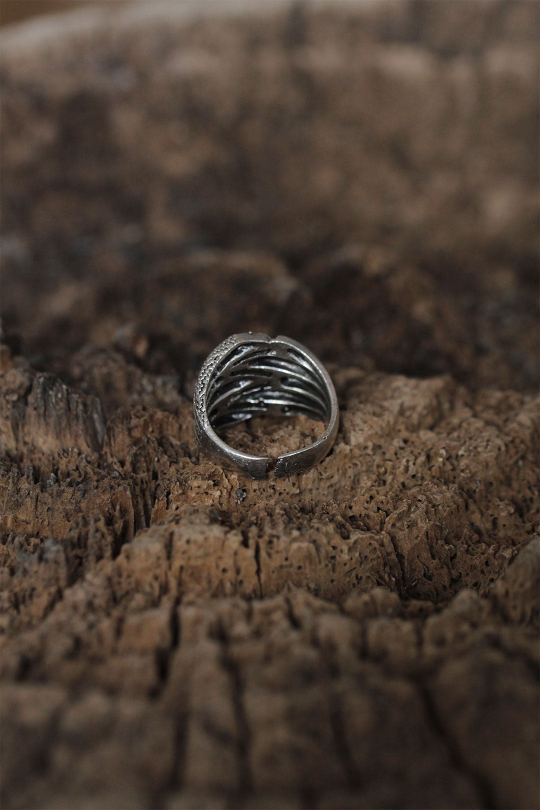EBJ Adjustable Claw Design Men's Ring - Twin Falls