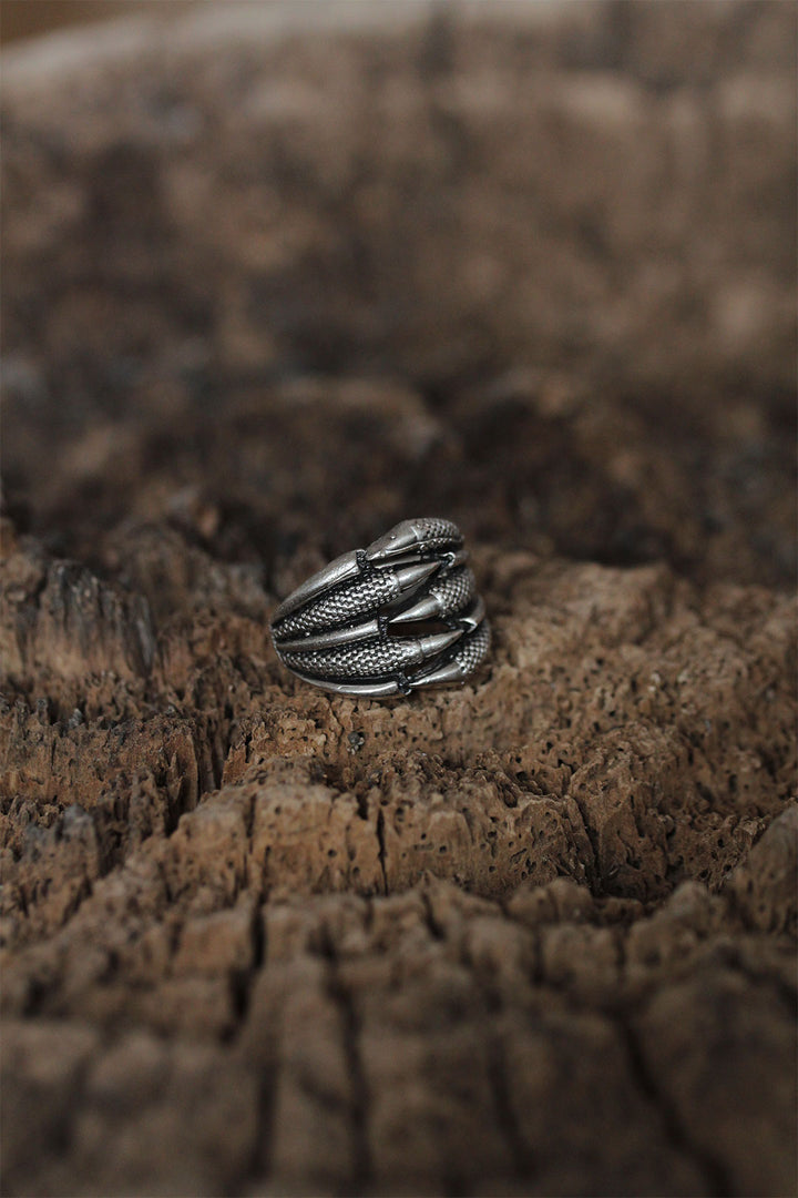 EBJ Adjustable Claw Design Men's Ring - Twin Falls