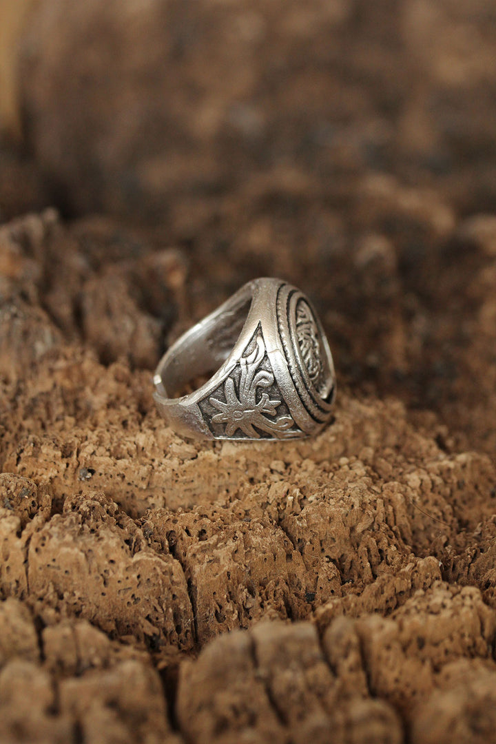 EBJ Caesar Figure Adjustable Men's Ring - Cartagena