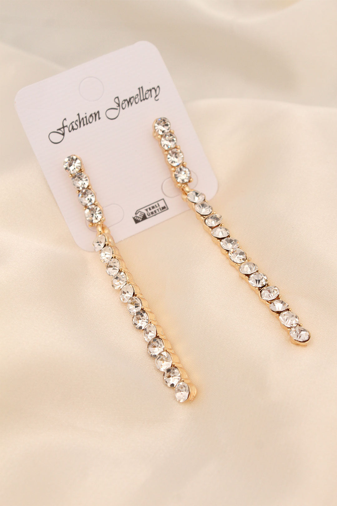 EBJ Gold Color Metal Waterway Model Double Earrings - Oberhausen