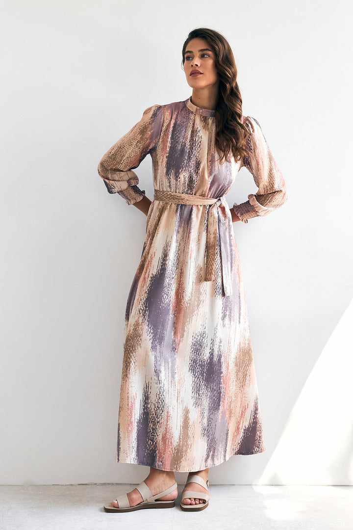ZRF Women Olivia Patterned Dress - Lilac - Badajoz