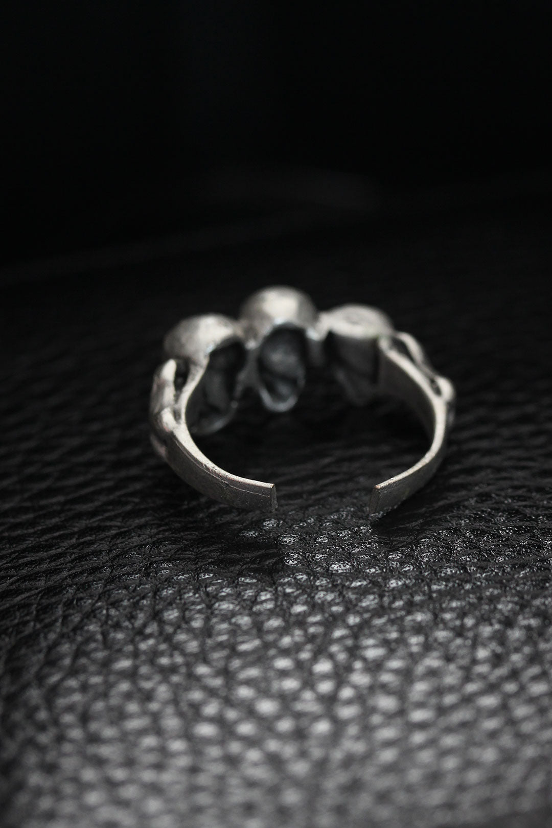 EBJ Adjustable Skull Model Men's Ring - Vineyard