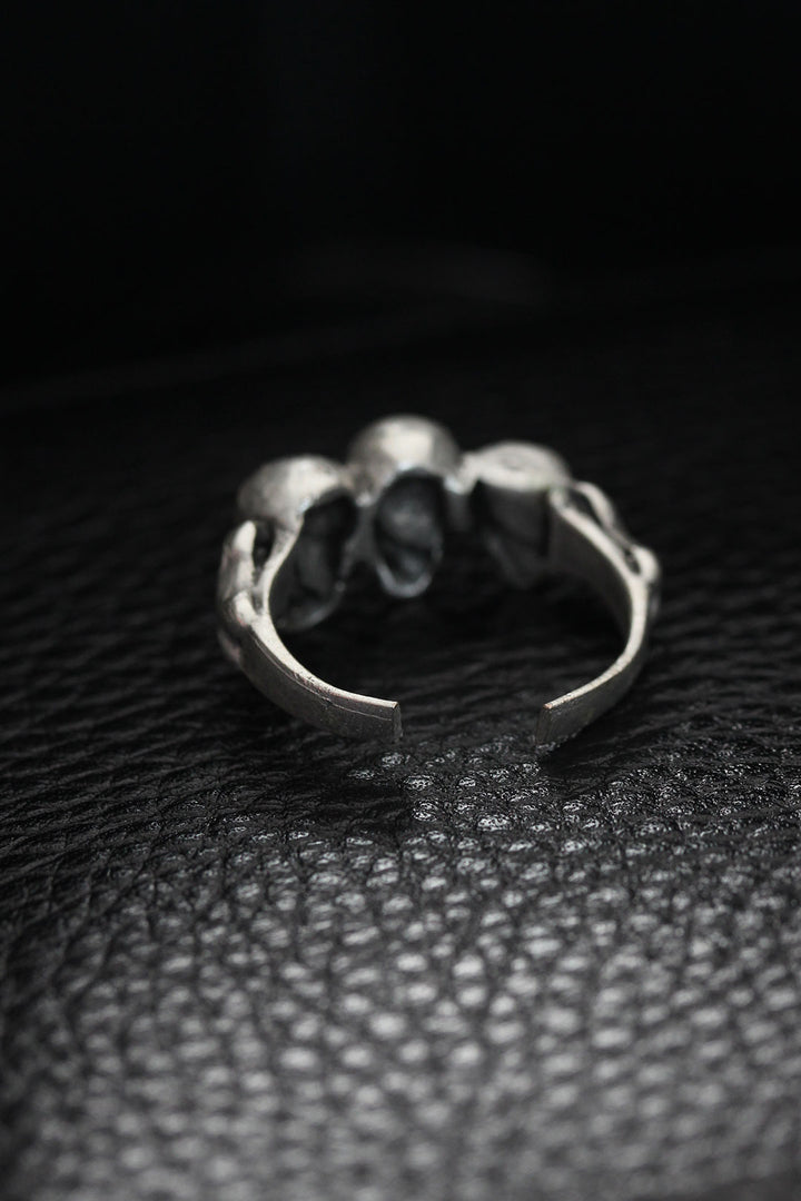 EBJ Adjustable Skull Model Men's Ring - Vineyard