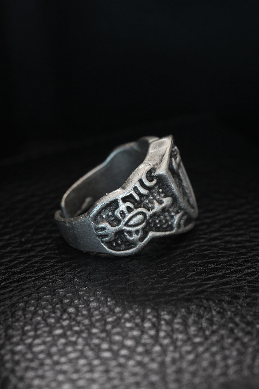 EBJ Adjustable Knight Sword Model Men's Ring - Fairfield