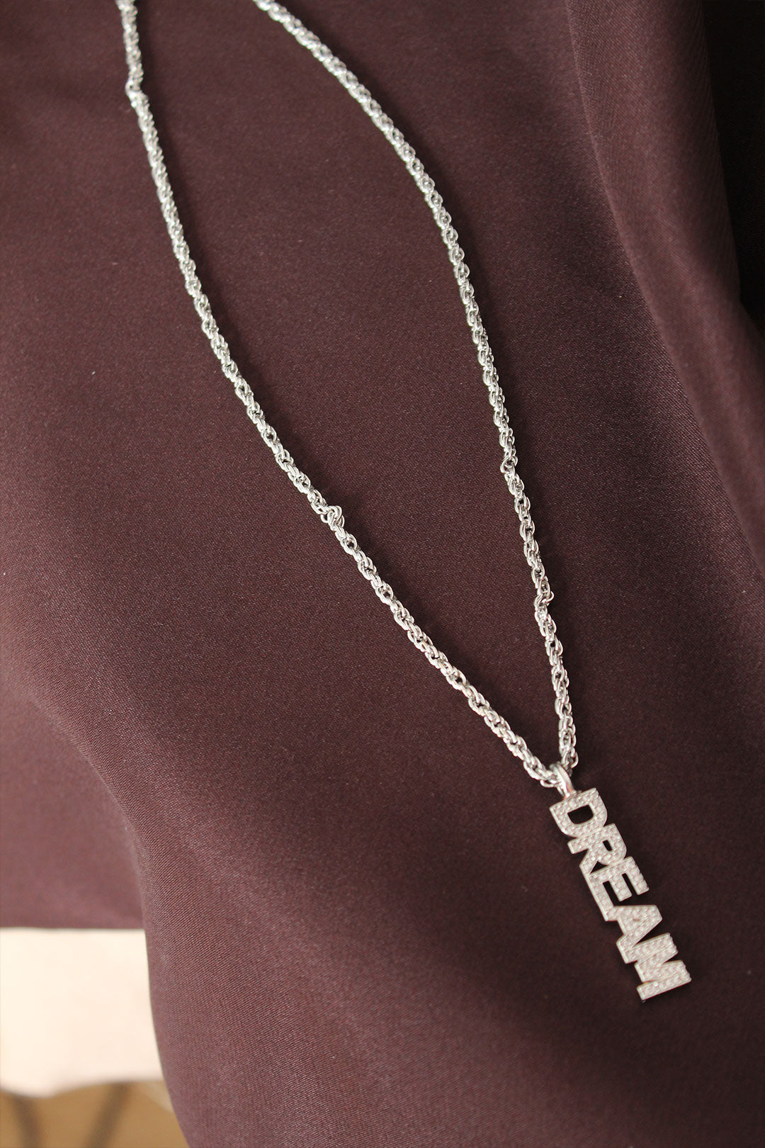 EBJ Silver Color Zircon Stone Dream Necklace - Empalme