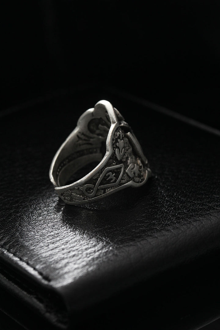 EBJ Adjustable Signet Style Men's Ring - Tizayuca
