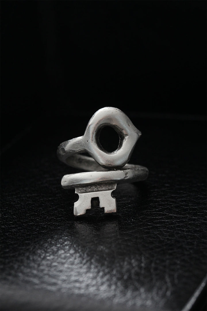 EBJ Adjustable Spiral Key Model Men's Ring - New Albany