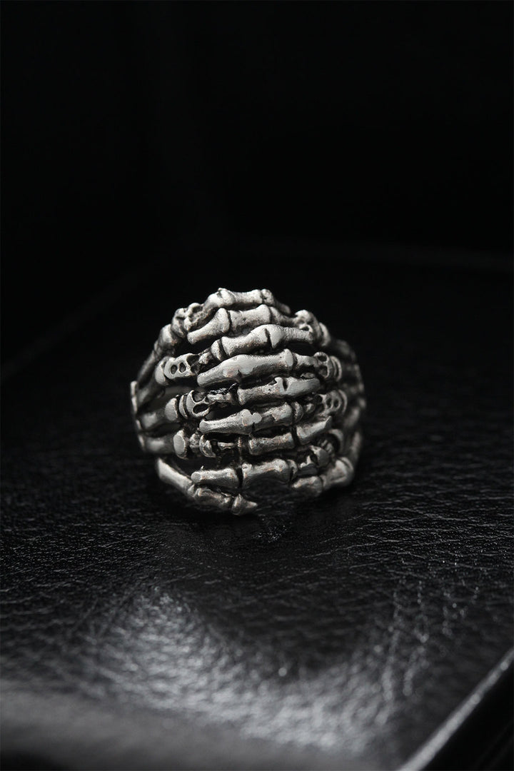 EBJ Adjustable Skeleton Hand Model Men's Ring - Lemgo