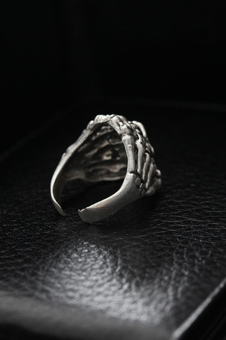 EBJ Adjustable Skeleton Hand Model Men's Ring - Lemgo