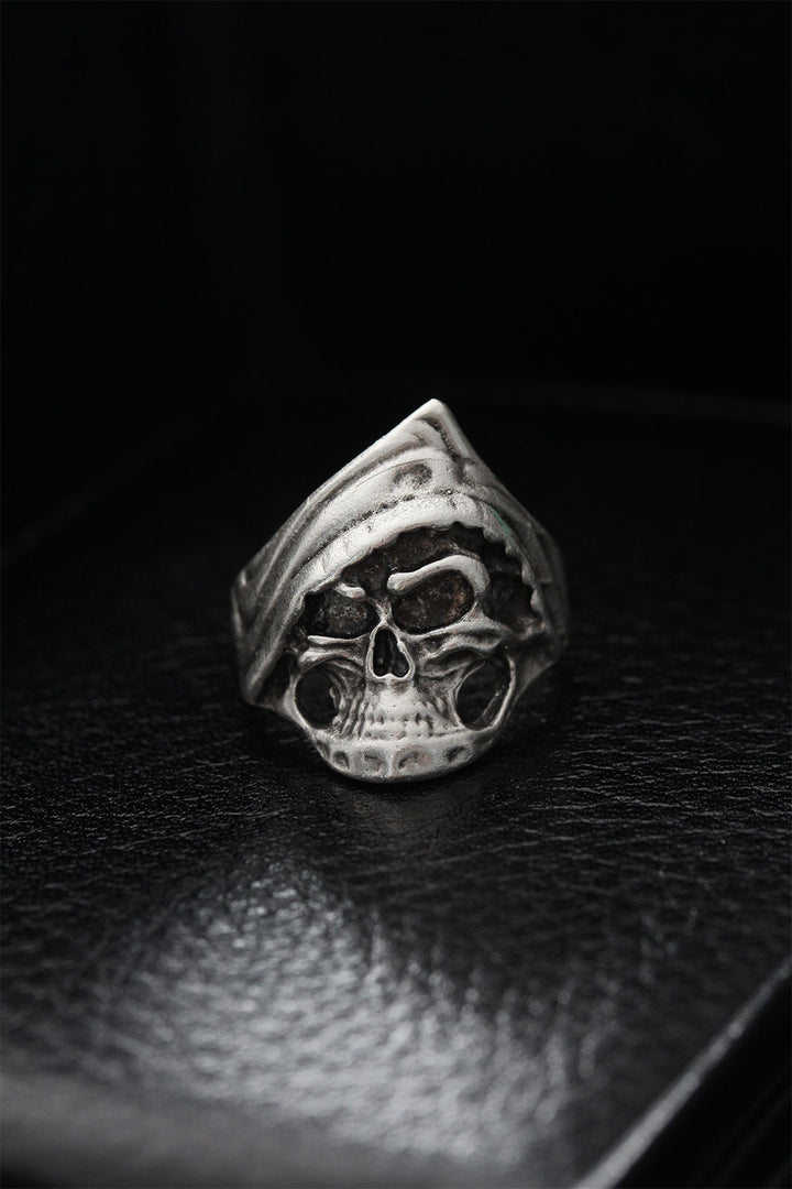EBJ Adjustable Biker Skull Model Men's Ring - Kenner