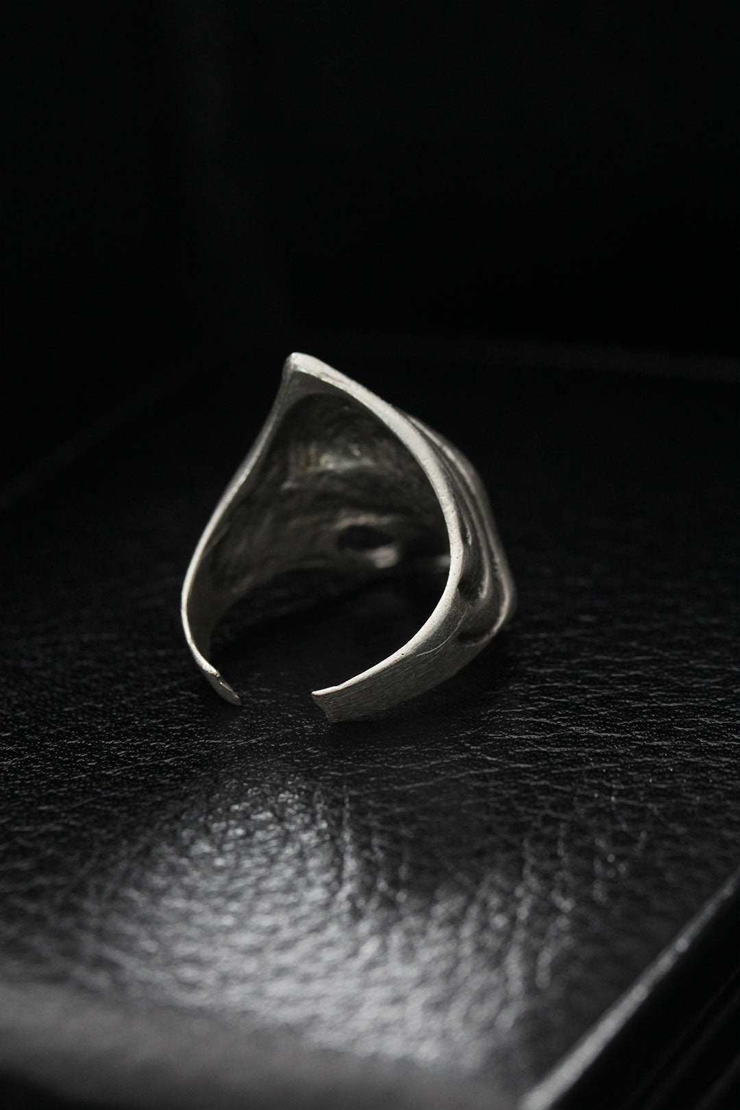 EBJ Adjustable Biker Skull Model Men's Ring - Kenner