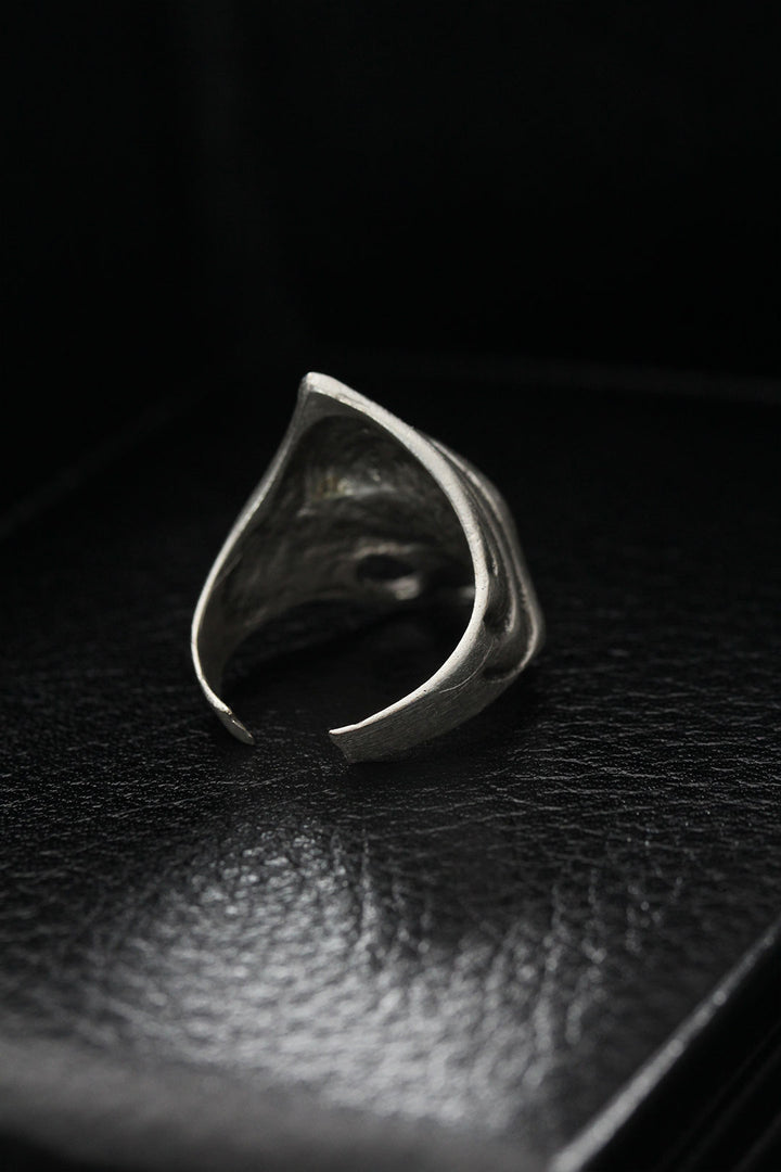EBJ Adjustable Biker Skull Model Men's Ring - Kenner