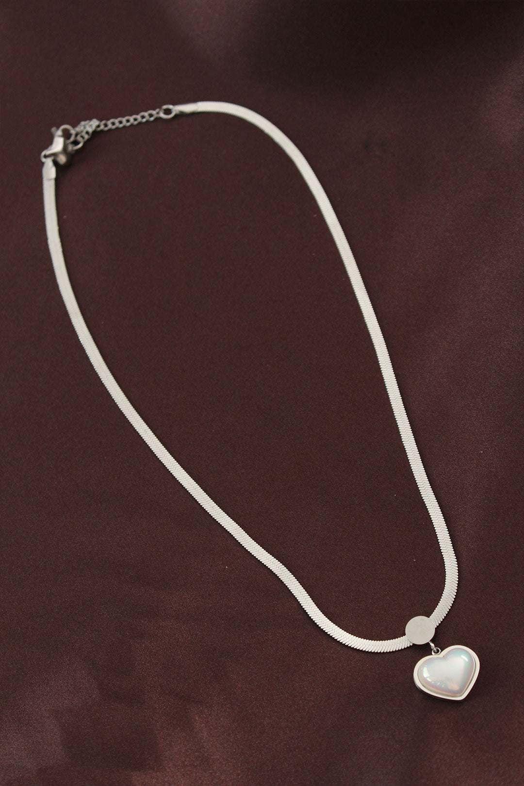 EBJ 316L Steel Italian Chain Heart Necklace - Foothill Farms