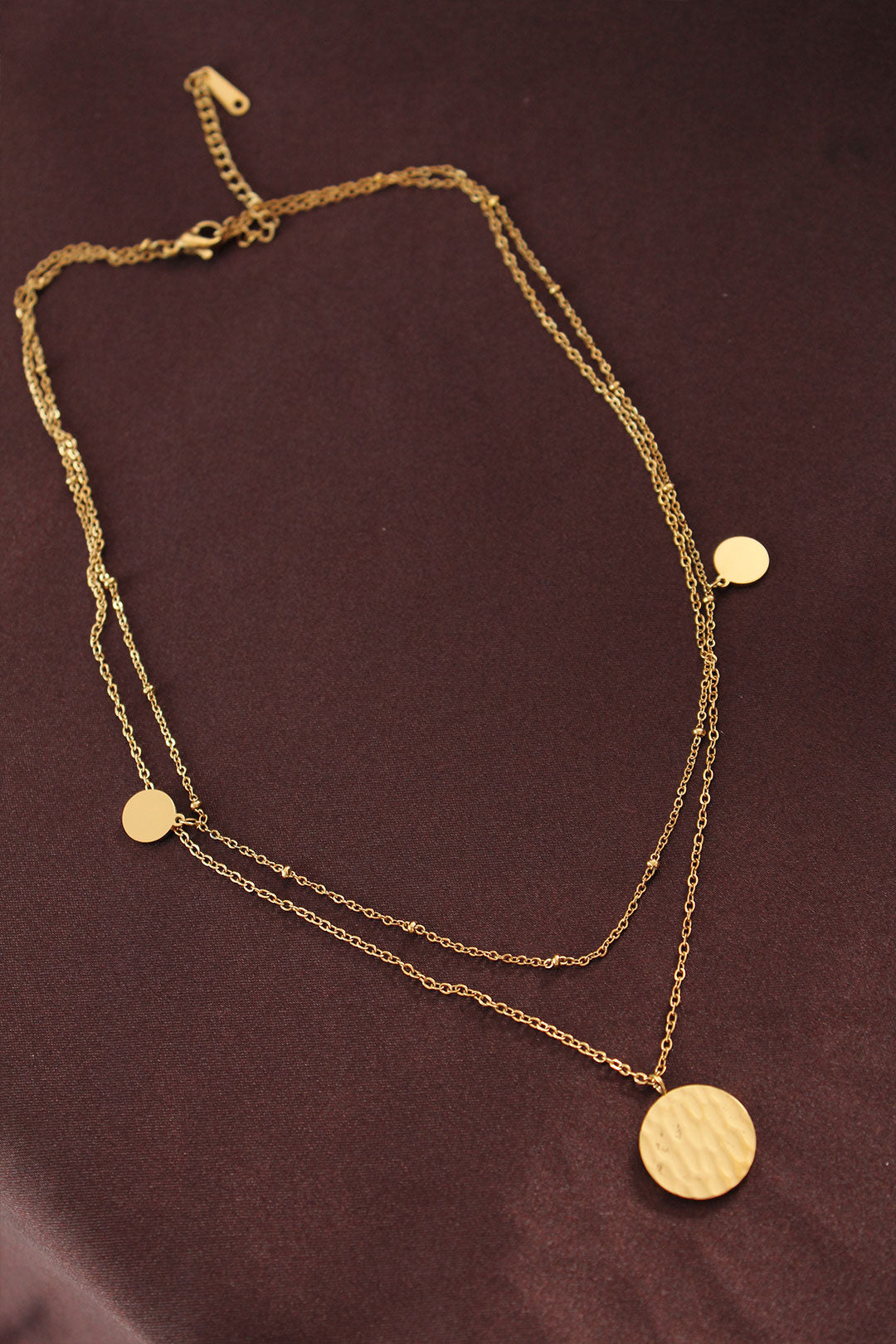 EBJ Steel Double Chain Necklace - Rivne
